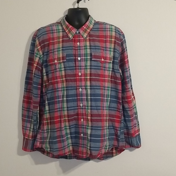 Tommy Hilfiger multi color long sleeved shirt - Picture 6 of 16